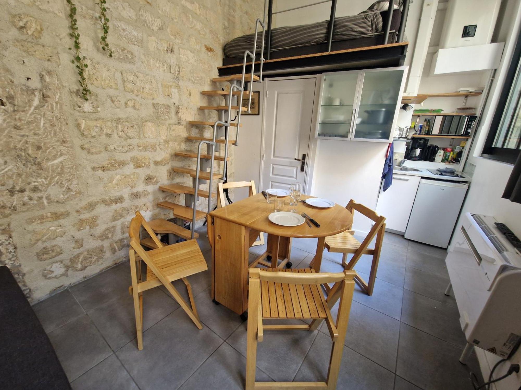 Studio Marais Ménilmontant París Exterior foto